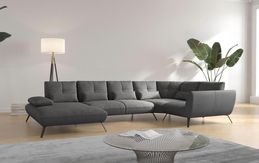 Places of Style Zithoek Mikado U-vorm incl. zitdiepteverstelling en armleuningverstelling - Foto 5