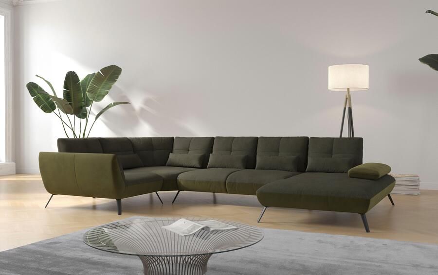 Places of Style Zithoek Mikado U-vorm incl. zitdiepteverstelling en armleuningverstelling - Foto 5