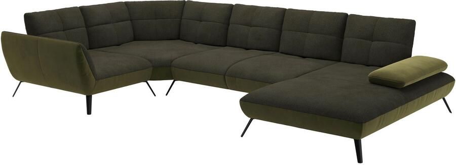 Places of Style Zithoek Mikado U-vorm incl. zitdiepteverstelling en armleuningverstelling - Foto 2