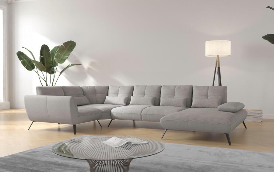 Places of Style Zithoek Mikado U-vorm incl. zitdiepteverstelling en armleuningverstelling - Foto 5