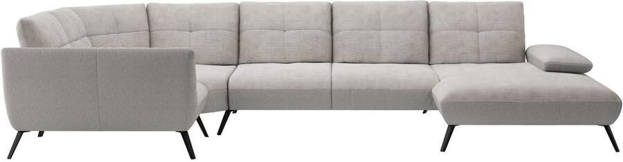 Places of Style Zithoek Mikado U-vorm incl. zitdiepteverstelling en armleuningverstelling - Foto 4