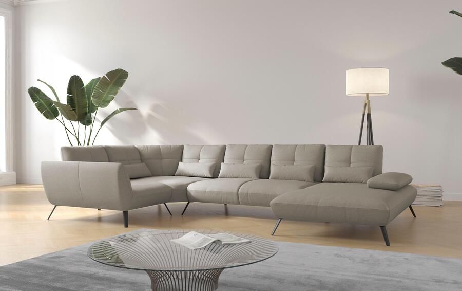 Places of Style Zithoek Mikado U-vorm incl. zitdiepteverstelling en armleuningverstelling - Foto 5