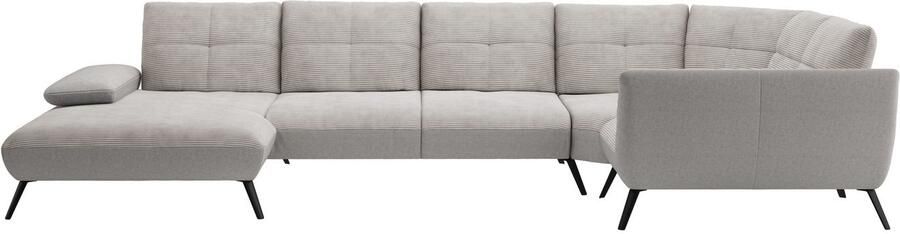 Places of Style Zithoek Mikado U-vorm incl. zitdiepteverstelling en armleuningverstelling - Foto 4