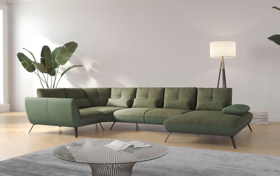 Places of Style Zithoek Mikado U-vorm incl. zitdiepteverstelling en armleuningverstelling - Foto 5