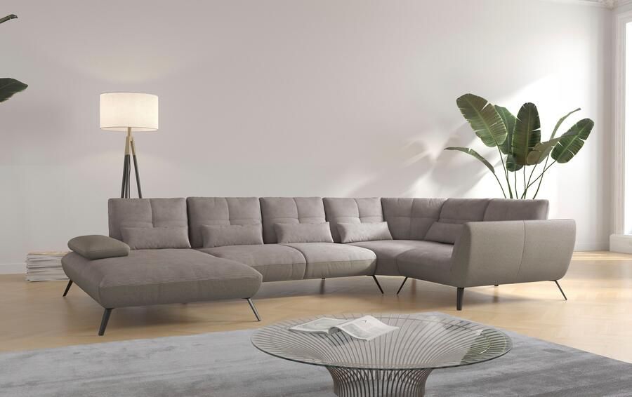 Places of Style Zithoek Mikado U-vorm incl. zitdiepteverstelling en armleuningverstelling - Foto 5