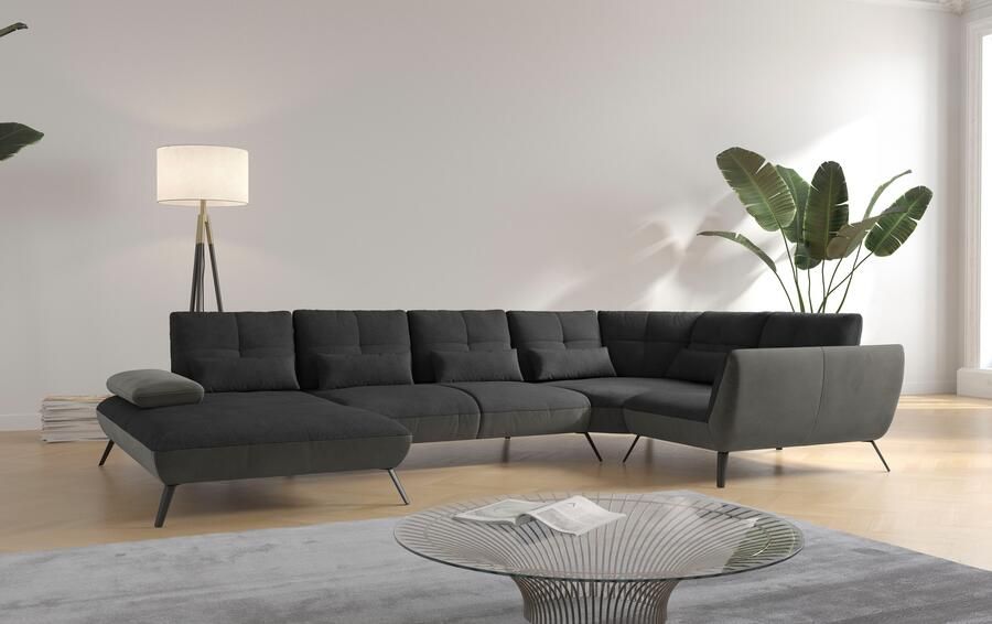 Places of Style Zithoek Mikado U-vorm incl. zitdiepteverstelling en armleuningverstelling - Foto 5