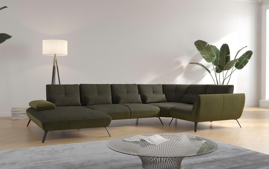 Places of Style Zithoek Mikado U-vorm incl. zitdiepteverstelling en armleuningverstelling - Foto 5