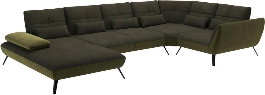 Places of Style Zithoek Mikado U-vorm incl. zitdiepteverstelling en armleuningverstelling - Foto 2