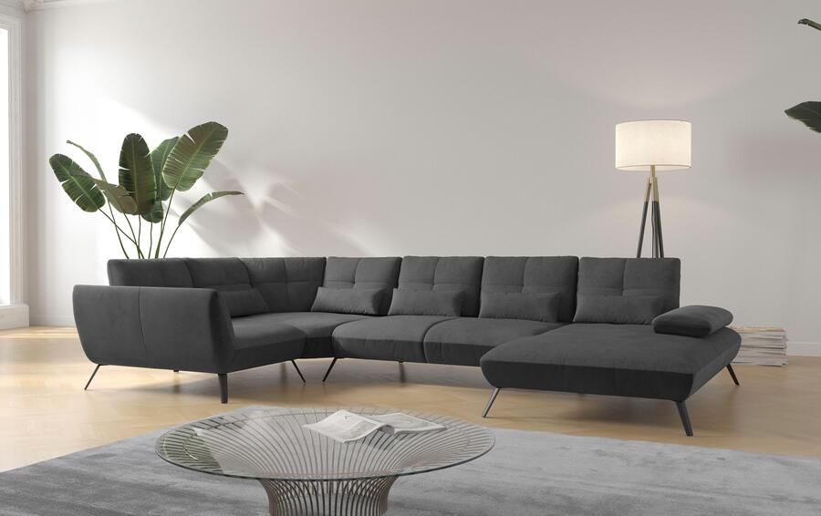 Places of Style Zithoek Mikado U-vorm incl. zitdiepteverstelling en armleuningverstelling - Foto 5