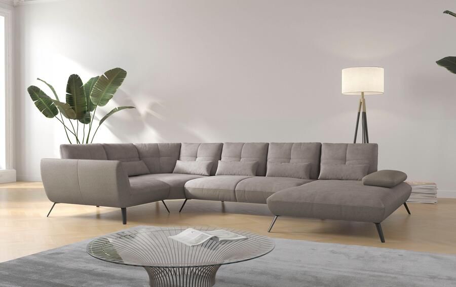 Places of Style Zithoek Mikado U-vorm incl. zitdiepteverstelling en armleuningverstelling - Foto 5