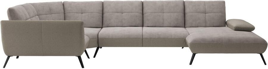 Places of Style Zithoek Mikado U-vorm incl. zitdiepteverstelling en armleuningverstelling - Foto 4