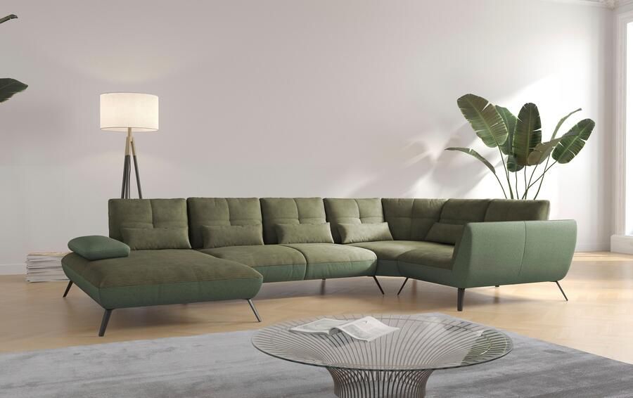 Places of Style Zithoek Mikado U-vorm incl. zitdiepteverstelling en armleuningverstelling - Foto 5