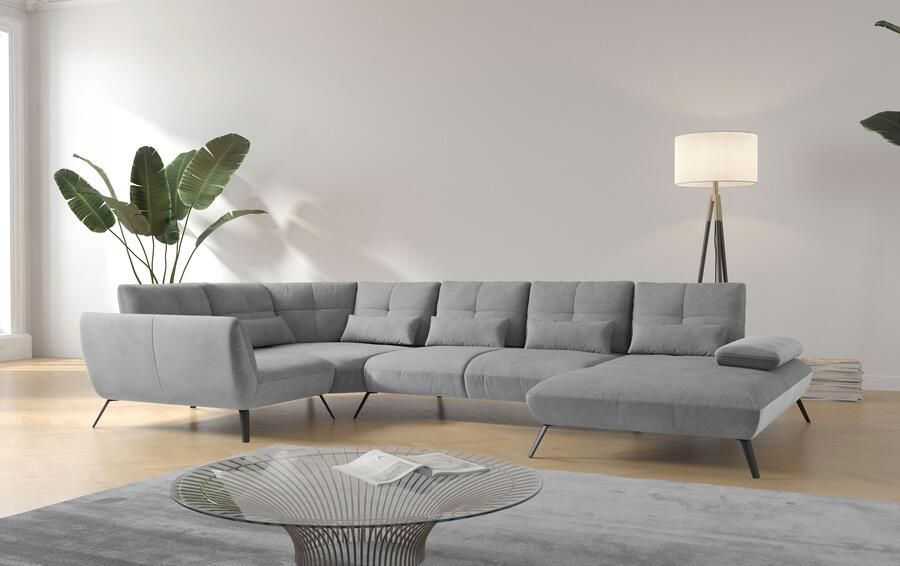 Places of Style Zithoek Mikado U-vorm incl. zitdiepteverstelling en armleuningverstelling - Foto 5