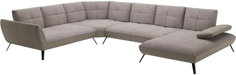 Places of Style Zithoek Mikado U-vorm incl. zitdiepteverstelling en armleuningverstelling - Foto 3