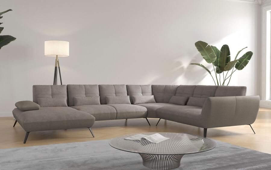 Places of Style Zithoek Mikado U-vorm incl. zitdiepteverstelling en armleuningverstelling - Foto 5