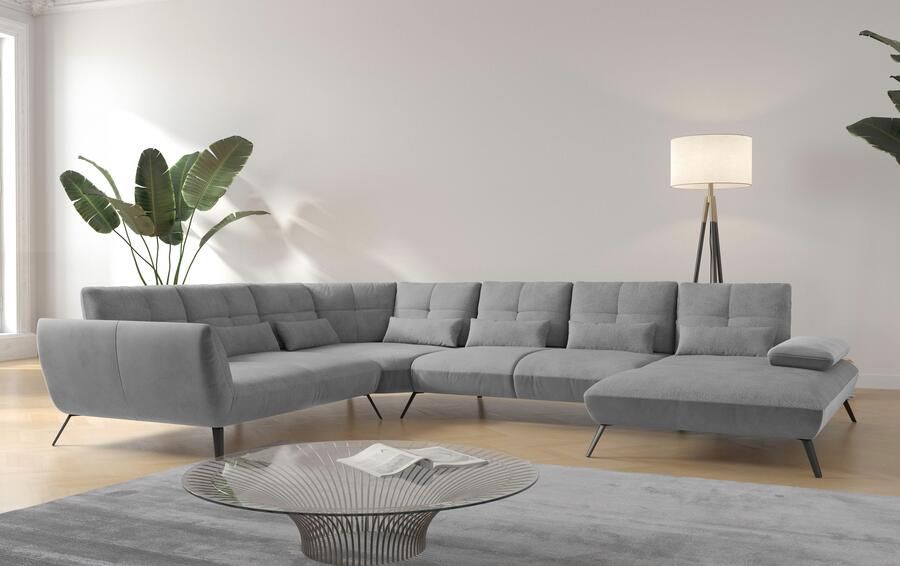 Places of Style Zithoek Mikado U-vorm incl. zitdiepteverstelling en armleuningverstelling - Foto 5