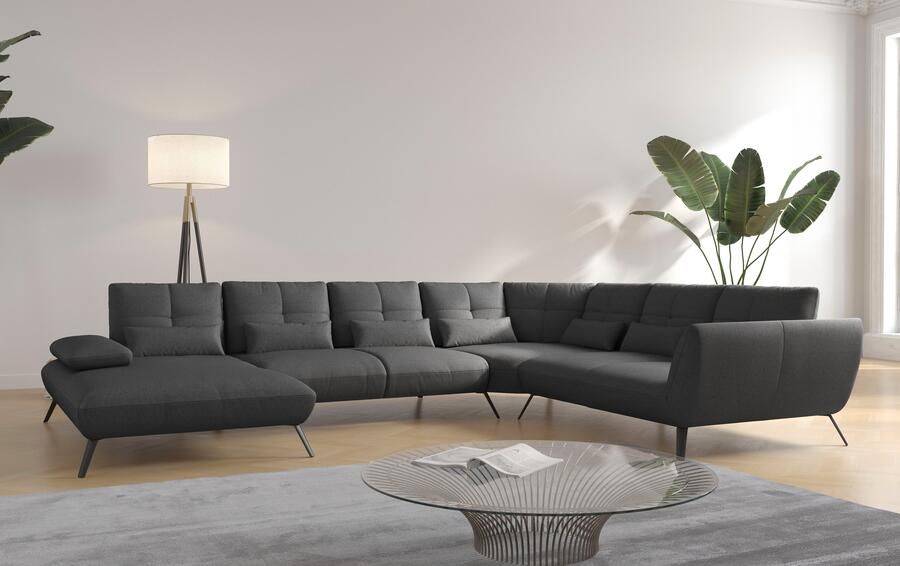 Places of Style Zithoek Mikado U-vorm incl. zitdiepteverstelling en armleuningverstelling - Foto 5