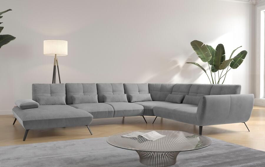 Places of Style Zithoek Mikado U-vorm incl. zitdiepteverstelling en armleuningverstelling - Foto 5