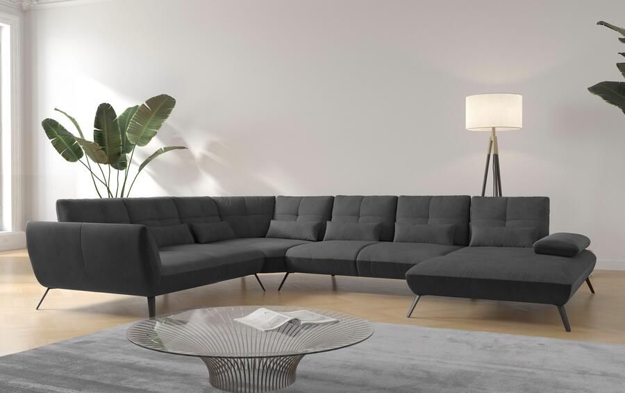 Places of Style Zithoek Mikado U-vorm incl. zitdiepteverstelling en armleuningverstelling - Foto 5