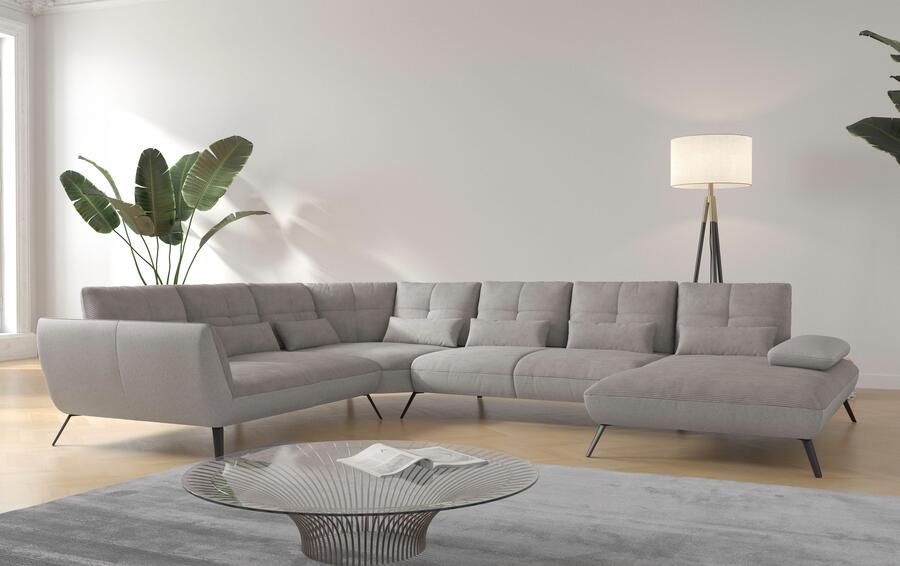 Places of Style Zithoek Mikado U-vorm incl. zitdiepteverstelling en armleuningverstelling - Foto 5