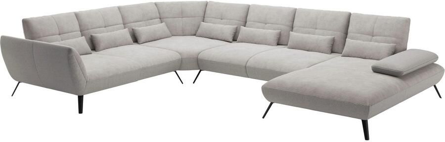 Places of Style Zithoek Mikado U-vorm incl. zitdiepteverstelling en armleuningverstelling - Foto 3