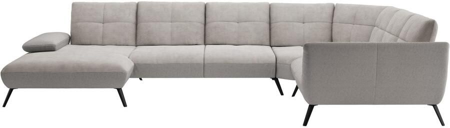 Places of Style Zithoek Mikado U-vorm incl. zitdiepteverstelling en armleuningverstelling - Foto 4