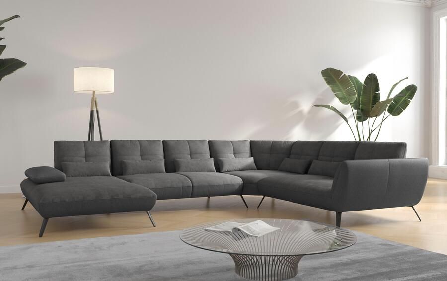 Places of Style Zithoek Mikado U-vorm incl. zitdiepteverstelling en armleuningverstelling - Foto 5