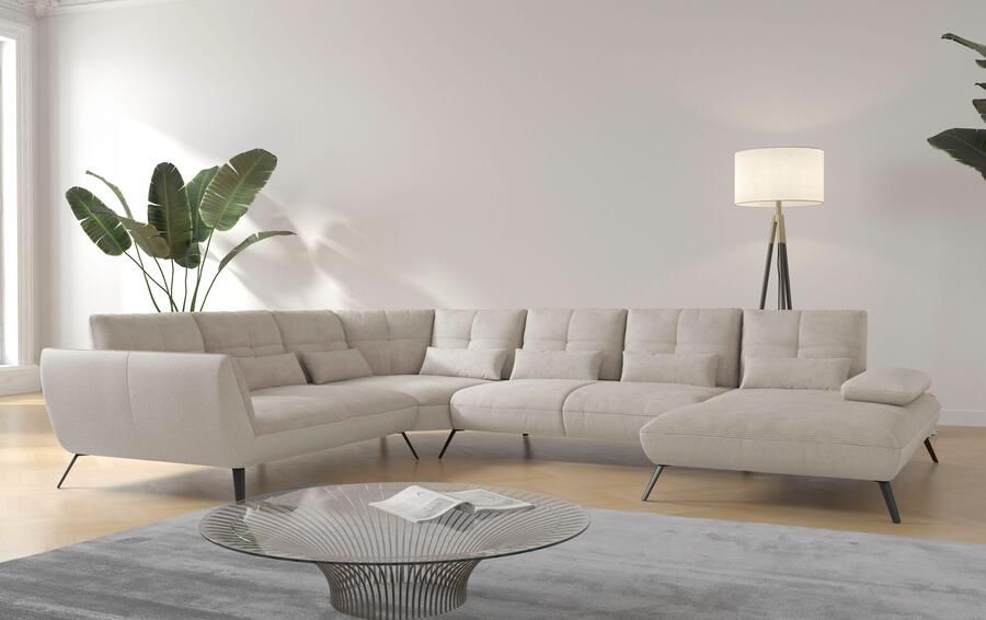 Places of Style Zithoek Mikado U-vorm incl. zitdiepteverstelling en armleuningverstelling - Foto 5