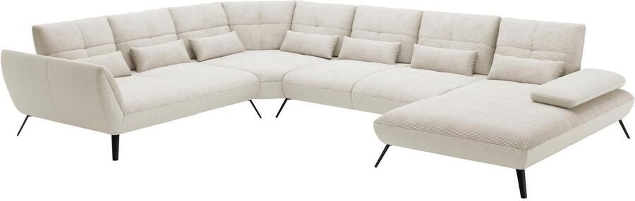 Places of Style Zithoek Mikado U-vorm incl. zitdiepteverstelling en armleuningverstelling - Foto 3