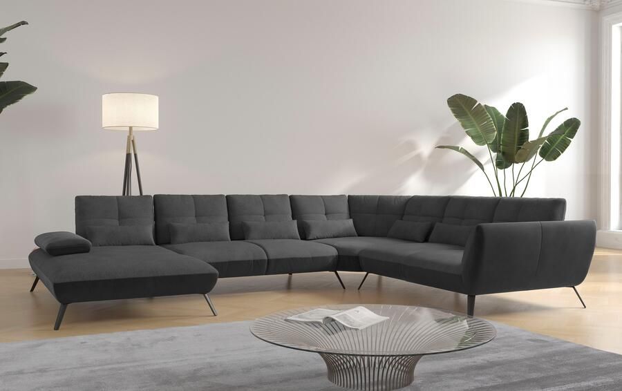 Places of Style Zithoek Mikado U-vorm incl. zitdiepteverstelling en armleuningverstelling - Foto 5