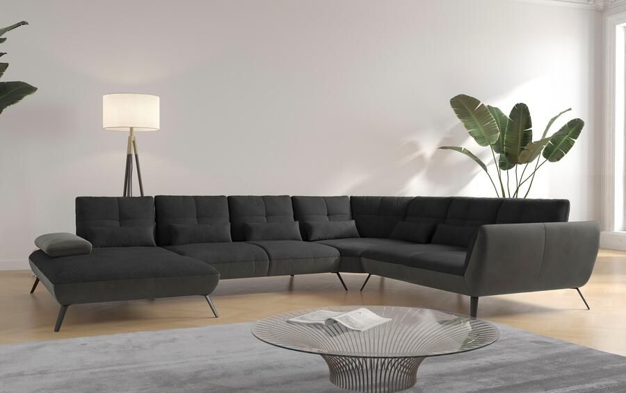 Places of Style Zithoek Mikado U-vorm incl. zitdiepteverstelling en armleuningverstelling - Foto 5