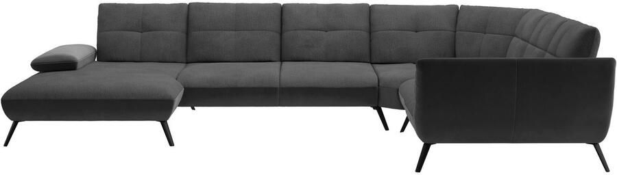 Places of Style Zithoek Mikado U-vorm incl. zitdiepteverstelling en armleuningverstelling - Foto 4