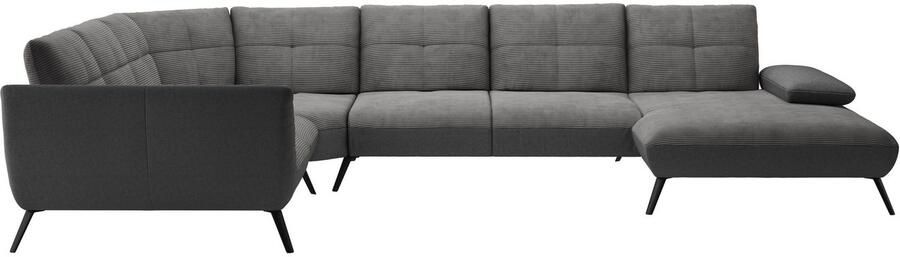 Places of Style Zithoek Mikado U-vorm incl. zitdiepteverstelling en armleuningverstelling - Foto 4