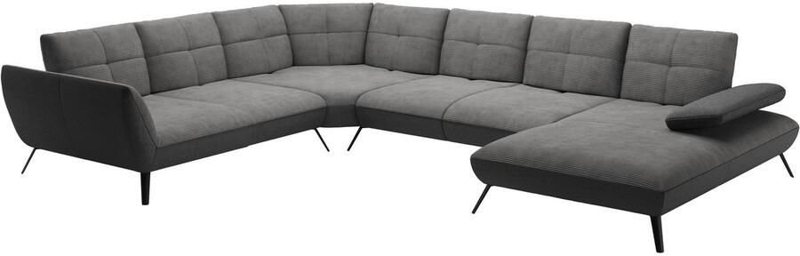 Places of Style Zithoek Mikado U-vorm incl. zitdiepteverstelling en armleuningverstelling - Foto 3