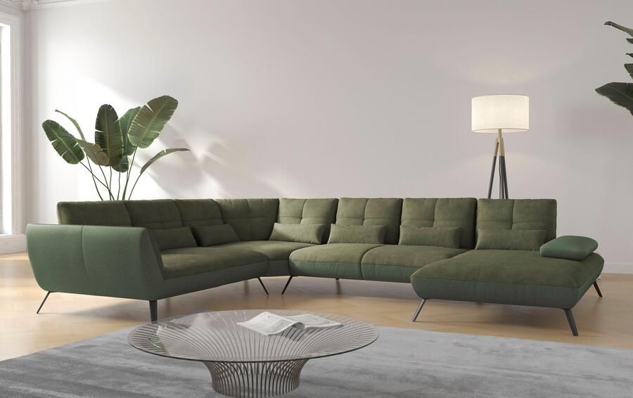 Places of Style Zithoek Mikado U-vorm incl. zitdiepteverstelling en armleuningverstelling - Foto 5