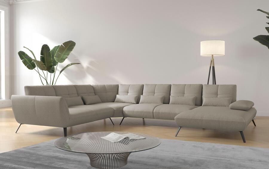 Places of Style Zithoek Mikado U-vorm incl. zitdiepteverstelling en armleuningverstelling - Foto 5