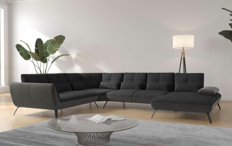 Places of Style Zithoek Mikado U-vorm incl. zitdiepteverstelling en armleuningverstelling - Foto 5