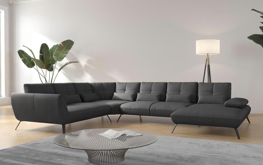 Places of Style Zithoek Mikado U-vorm incl. zitdiepteverstelling en armleuningverstelling - Foto 5