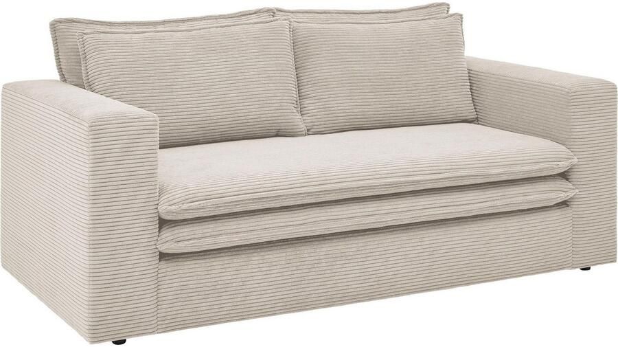 Home affaire 2-zitsbank PIAGGE Hoogwaardige cord met zachte veloursstructuur - Foto 8