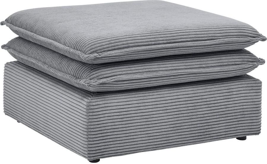 Home affaire Hocker PIAGGE Hoogwaardige cord passend bij de fauteuil - Foto 6