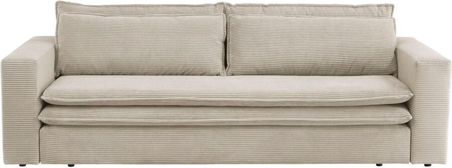 Home affaire Zithoek PIAGGE 3-zitsbank met slaapfunctie en loveseat-hocker als set (2-delig) - Foto 16