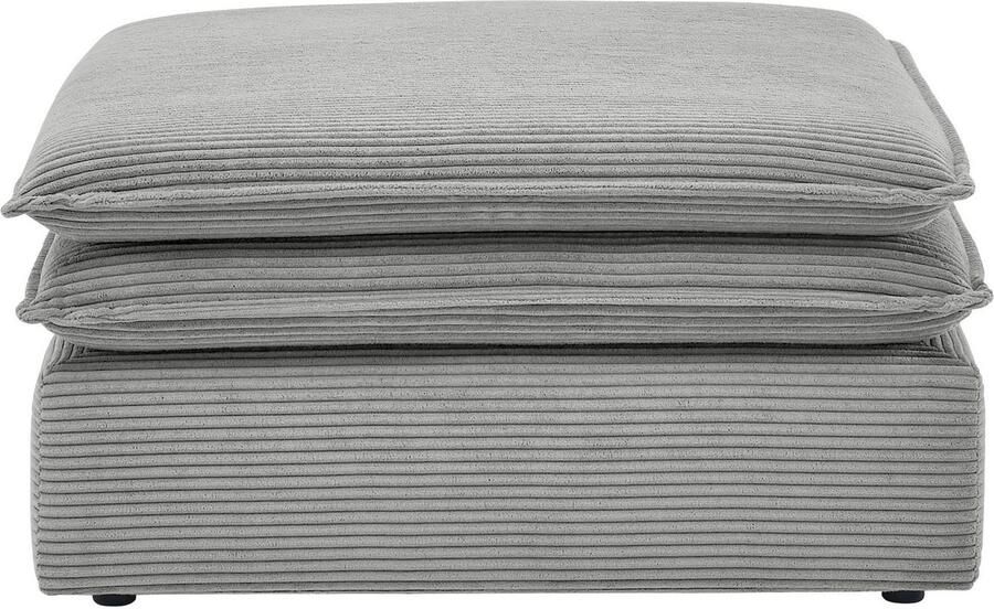 Home affaire Hocker PIAGGE Hoogwaardige cord passend bij de loveseat PIAGGE - Foto 5