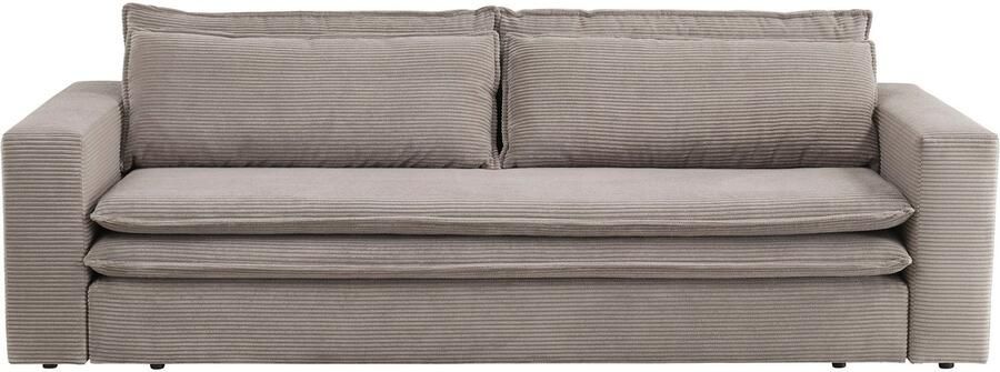 Home affaire Zithoek PIAGGE 3-zitsbank met slaapfunctie en loveseat-hocker als set (2-delig) - Foto 16