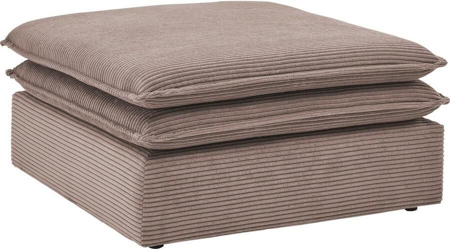 Home affaire Hocker PIAGGE Hoogwaardige cord passend bij de loveseat PIAGGE - Foto 7