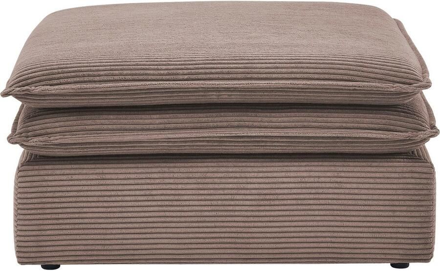 Home affaire Hocker PIAGGE Hoogwaardige cord passend bij de loveseat PIAGGE - Foto 5