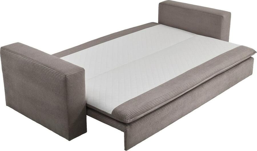 Home affaire Zithoek PIAGGE 3-zitsbank met slaapfunctie en loveseat-hocker als set (2-delig) - Foto 13