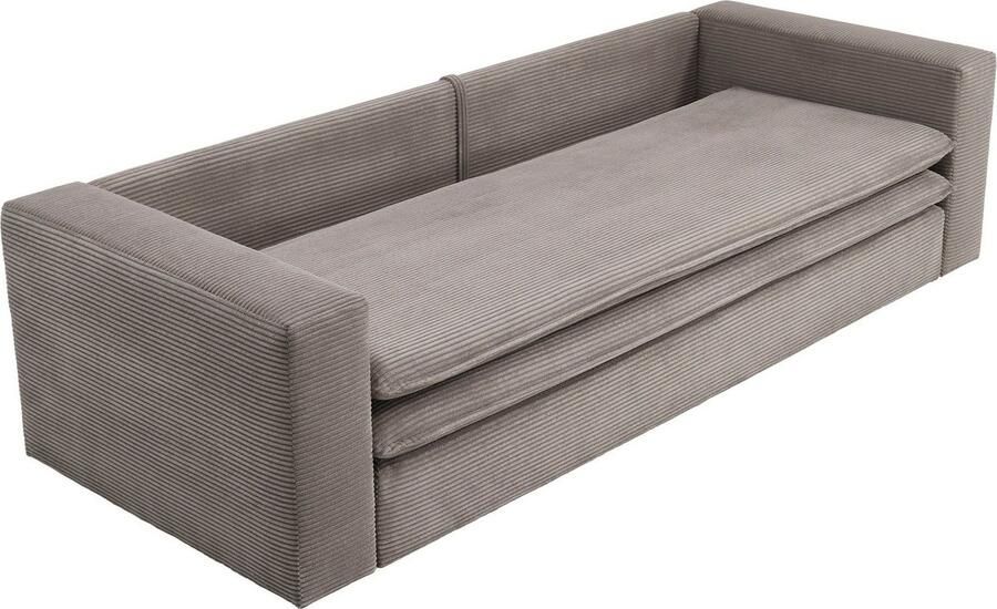 Home affaire Zithoek PIAGGE 3-zitsbank met slaapfunctie en loveseat-hocker als set (2-delig) - Foto 12