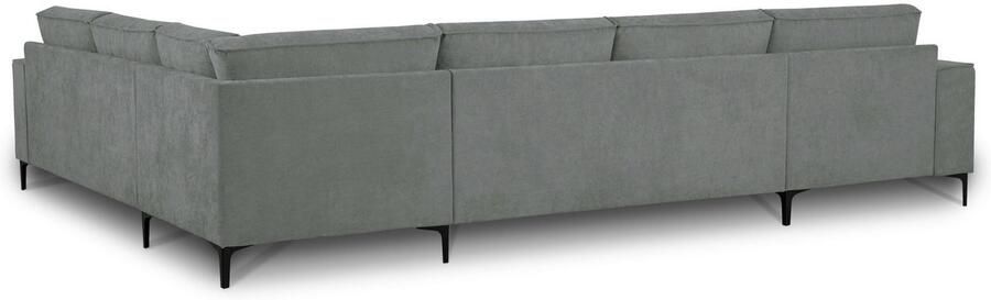 Places of Style Zithoek XXL bank Oland structuur platweefsel luxe microvezel bouclé - Foto 10