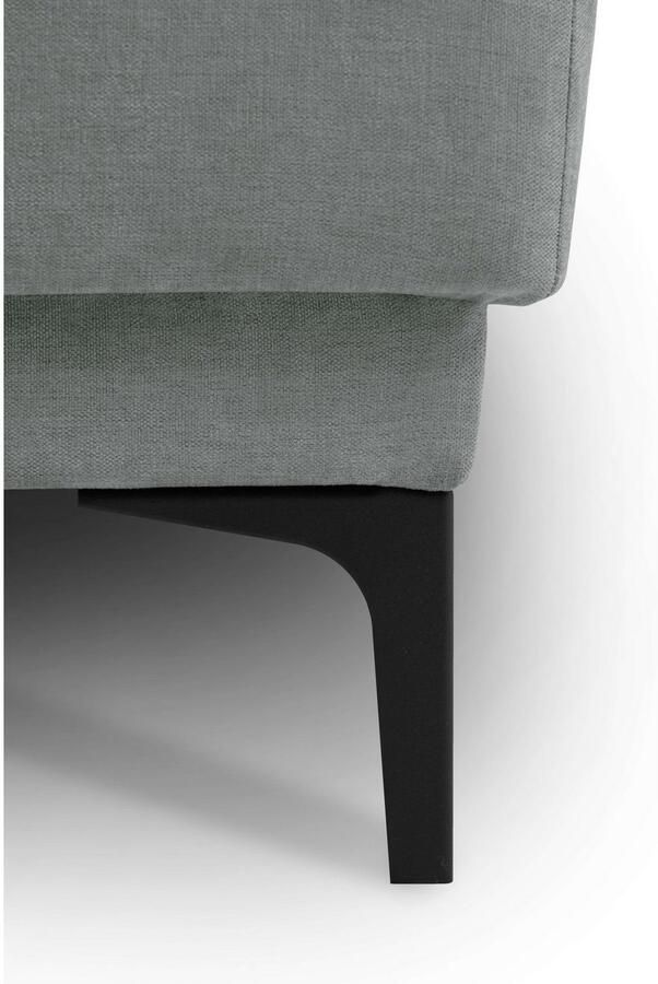 Places of Style Zithoek XXL bank Oland structuur platweefsel luxe microvezel bouclé - Foto 5