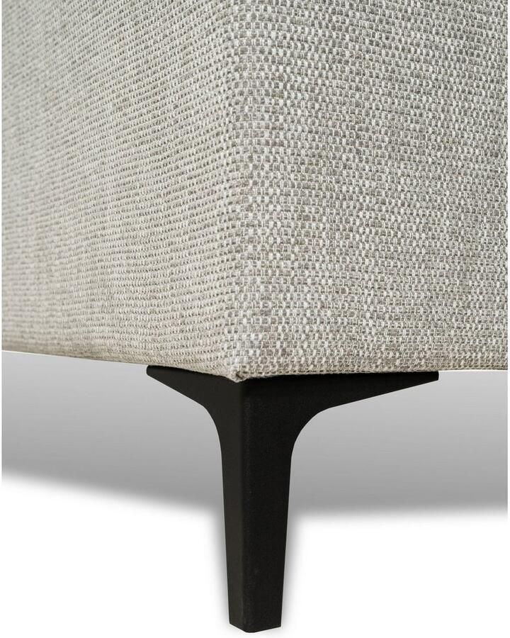 Places of Style Zithoek XXL bank Oland structuur platweefsel luxe microvezel bouclé - Foto 2